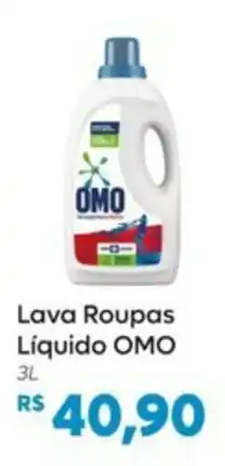 Peg Pese Lava Roupas Líquido OMO oferta
