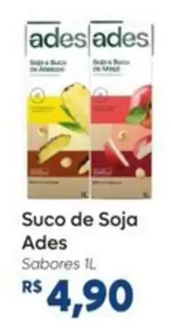 Peg Pese Suco de Soja Ades Sabores oferta