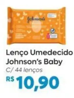 Peg Pese Lenço Umedecido Johnson's Baby oferta