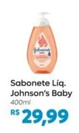 Peg Pese Sabonete liq. johnson's baby oferta