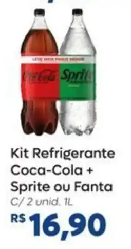 Peg Pese Kit Refrigerante Coca-Cola + Sprite ou Fanta oferta