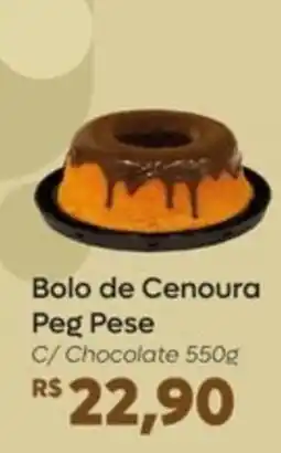 Peg Pese Bolo de Cenoura Peg Pese oferta
