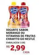 Assaí Atacadista Nestlé - iogurte sabor morango ou vitamina de frutas chamyto go oferta
