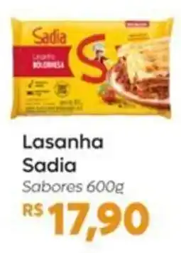 Peg Pese Lasanha Sadia Sabores oferta