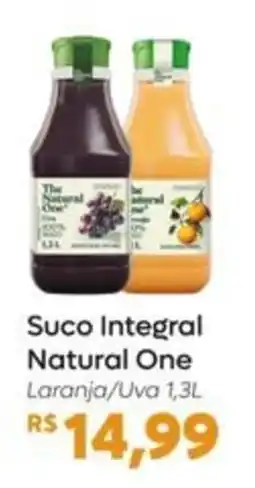 Peg Pese Suco integral natural one laranja/uva oferta