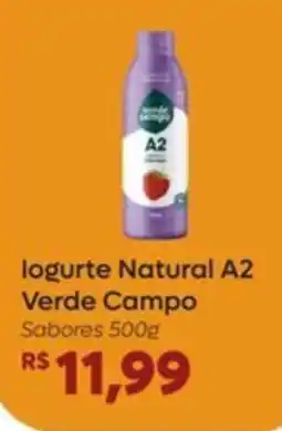 Peg Pese Iogurte natural a2 verde campo oferta