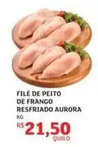 Assaí Atacadista Aurora - filé de peito de frango resfriado oferta