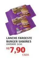 Assaí Atacadista Lanche - lanche faroeste burger sabores oferta