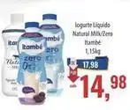 Supermercados BH Natural - iogurte líquido milk/zero oferta