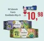 Supermercados BH Francis - kit sabonete oferta