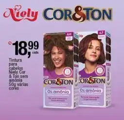 Frangolândia Tintura para cabelos Niely Cor & Ton sem amônia oferta