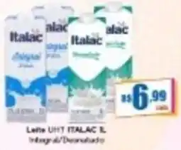 Rede Mais Supermercados Leite UHT ITALAC 1L oferta