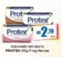 Rede Mais Supermercados Sabonete em Barra PROTEX 85g Fragrâncias oferta
