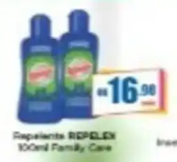 Rede Mais Supermercados Repelentes replex 100ml family care oferta