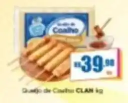 Rede Mais Supermercados Queijo de Coalho CLAN oferta