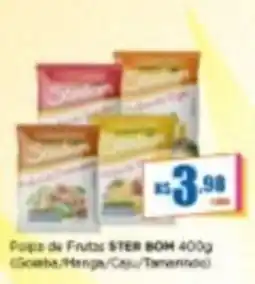 Rede Mais Supermercados Polpa de Frutas STER BOM oferta