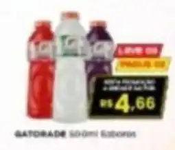 Rede Mais Supermercados gatorade 500ml sabores oferta
