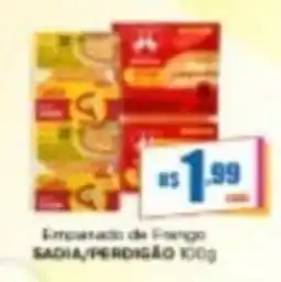 Rede Mais Supermercados Empadada de Frango Sodia/Perdigão oferta
