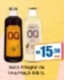 Rede Mais Supermercados Suco integral de uva/maçã oq 1l oferta