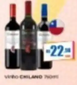 Rede Mais Supermercados vinho chilano normi oferta