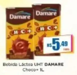 Rede Mais Supermercados Bebida Láctea UHT Damare Choco+ oferta