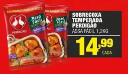 Santo Supermercados Sobrecoxa temperada perdigão assa fácil oferta