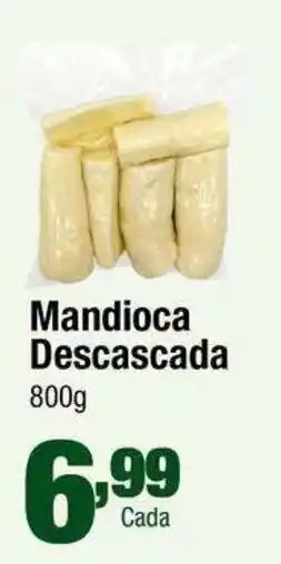 Santo Supermercados Mandioca Descascada oferta