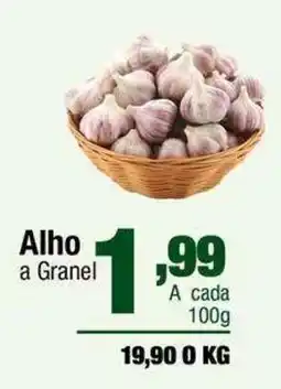 Santo Supermercados Alho a granel oferta