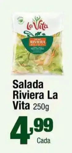 Santo Supermercados Salada Riviera La Vita oferta