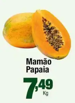 Santo Supermercados Mamão papaya oferta