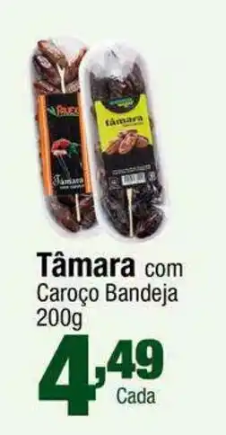 Santo Supermercados Tâmara com Caroço Bandeja oferta