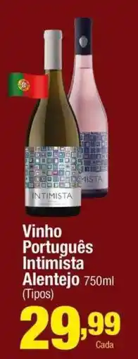 Santo Supermercados Vinho Português Intimista Alentejo oferta