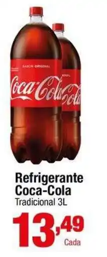 Santo Supermercados Refrigerante Coca-Cola Tradicional oferta
