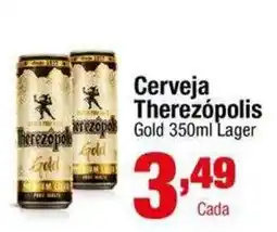 Santo Supermercados Cerveja Therezópolis Gold oferta