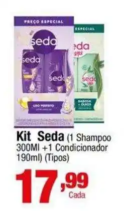 Santo Supermercados Kit Seda oferta