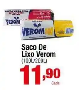 Santo Supermercados Saco De Lixo Verom oferta