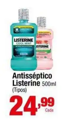 Santo Supermercados Antisséptico Listerine oferta