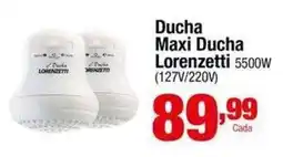 Santo Supermercados Ducha Maxi Ducha Lorenzetti oferta