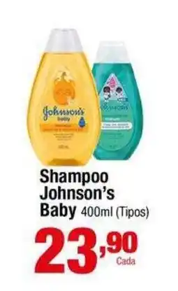 Santo Supermercados Shampoo johnson's baby oferta