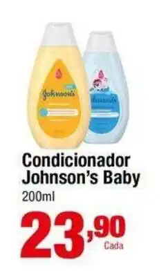 Santo Supermercados Condicionador Johnson's Baby oferta