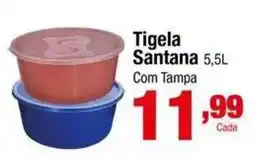 Santo Supermercados Tigela Santana com tampa oferta