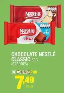 Santo Supermercados Chocolate nestlé classic oferta