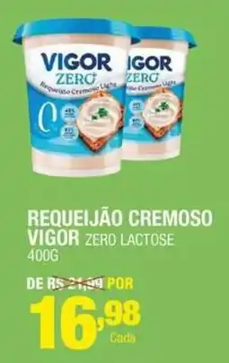 Santo Supermercados Requeijão cremoso vigor zero lactose oferta