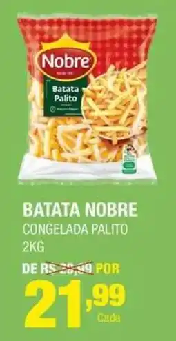 Santo Supermercados Batata nobre congelada palito oferta