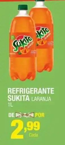 Santo Supermercados Refrigerante sukita laranja oferta