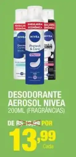 Santo Supermercados Desodorante aerosol nivea oferta