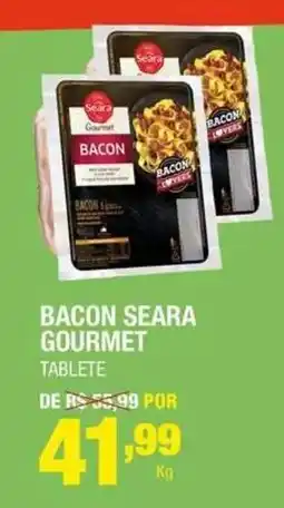 Santo Supermercados Bacon seara gourmet tablete oferta