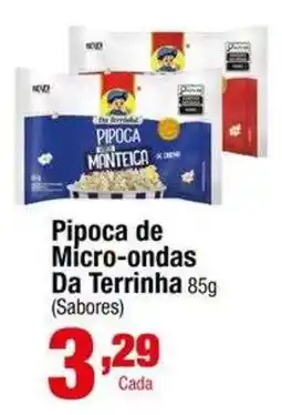 Santo Supermercados Pipoca de Micro-ondas Da Terrinha oferta