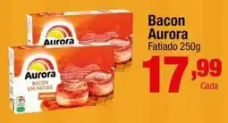 Santo Supermercados Bacon aurora fatiado oferta