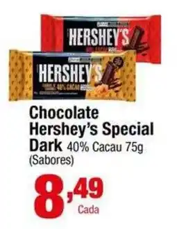 Santo Supermercados Chocolate hershey's special dark 40% cacao oferta
